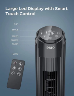 Ventilador De Torre, Ventiladores Oscilantes De 90° Doro Con - tienda online