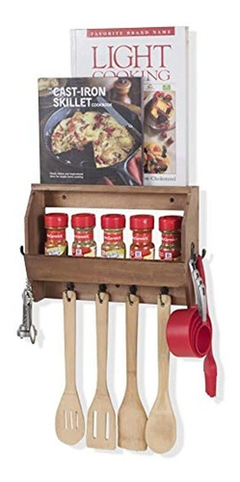 Estante De Pared Con 8 Ganchos Para Colgar Abrigos - Danielle's Store