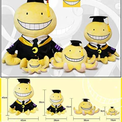 Muñeca De Peluche (12.0 In) Cuecutie Anime Koro Sensei en internet