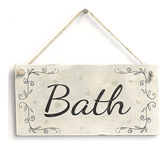 Meijiafei - Placa Decorativa Para Cuarto De Baño