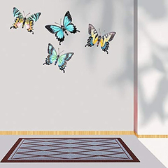 Imagen de Osw Mariposa De Metal Decoración De Pared Para Interiores