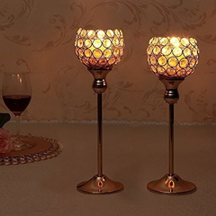 Candelabros De Cristal. - tienda online