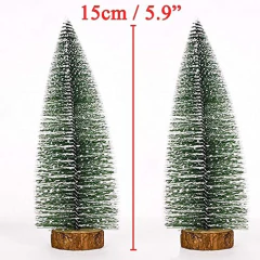 Árboles De Navidad Artificial 26 Unidades En 5 Tamaños - Danielle's Store