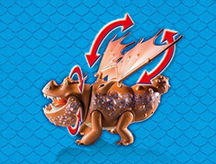 Playmobil Cómo Entrenar A Tus Piernas De Pescado Dragón - Danielle's Store