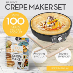 Máquina Para Hacer Crepes (garantía De Por Vida), Plancha Pa - comprar online