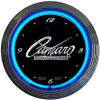 Coches Y Motos Camaro Reloj De Pared De Neón, 15 Pulgadas