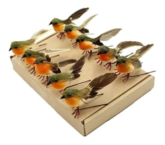 Adorno De Plumas Artificiales Para Árbol De Navidad