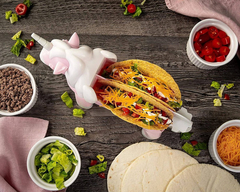 Plato Para Niños Con Soporte Para Tacos De Unicornio, Soport - Danielle's Store