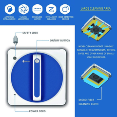 Wexbi Robot Limpiador De Ventanas, Aplicación Y Control Remo en internet