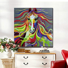 Pintura En Aceite De Animales, Arte Grande De Pared - Danielle's Store