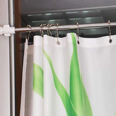 Ganchos De Cortina De Ducha Qulable, De Acero Inoxidable - comprar online