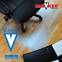 Marvelux - Alfombrilla Rectangular Para Silla De Vinilo - Danielle's Store