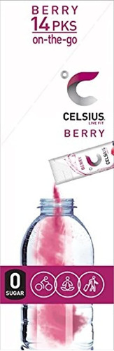 Celsius Berry On-the-go 14 Paquetes, 3.08 Oz - Danielle's Store