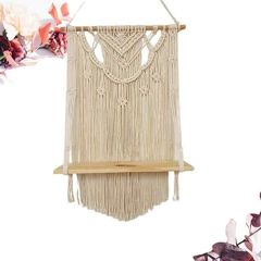 Supvox Tapiz De Borla Macramé Para Colgar En La Pared Con Es