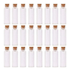 Juego De 24 Mini Botellas De Cristal De 15 Ml Con Tapones