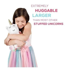 Imagen de Peluche Grande De Unicornio - Blanco 13''
