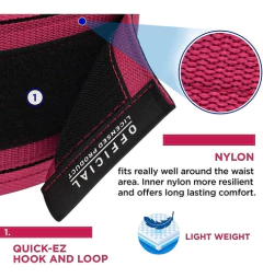 Imagen de Cinturón De Nylon Rdx, Para Levantamiento De Pesas