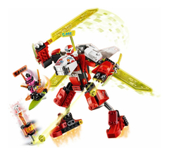 Set De Construcción Lego Ninjago Kai's Mech Jet 217 Piezas En Caja