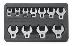 Gearwrench 81908 Juego De Llaves Sae Crowfoot De 11 Piezas
