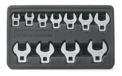 Gearwrench 81908 Juego De Llaves Sae Crowfoot De 11 Piezas