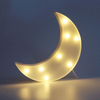 Letrero Decorativo Con Forma De Luna Creciente Led