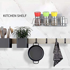 Estantería De Esquina De Baño De Metal Plateado, 2 Niveles - tienda online