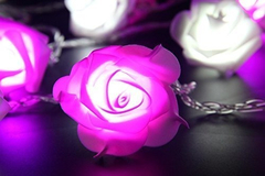 Led Con Pilas Cadena Romántica Rose Luz De Hadas - Danielle's Store