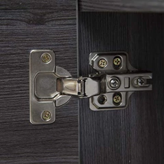 Imagen de Escritorio Multinacional De Madera Color Gris De 63.4 In.