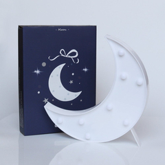 Imagen de Letrero Decorativo Con Forma De Luna Creciente Led