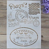 Plantilla De Bricolaje Para Pintar En Paredes- Slgift