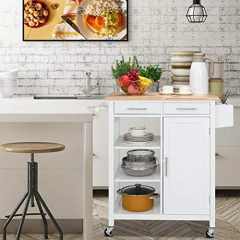 Estanterías, Carrito Para Isla De Cocina, 3 Niveles - comprar en línea