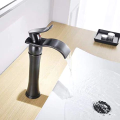 Llave Mezcladora Monocomando Para Lavabo De Baño Con Cascada - Danielle's Store