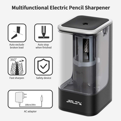 Sacapuntas Eléctrico Jarlink Para Lápices Nº 2 (6-8mm) - comprar online