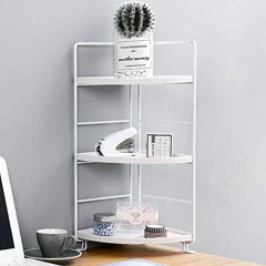 Estantería Multiusos De Acero Color Blanco De 3 Niveles.