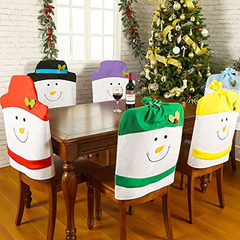 Juego De 4 Fundas Para Sillas De Comedor Navideñas