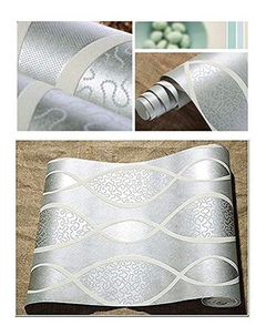 Imagen de Rollo De Papel Pintado Para Pared, Diseño De Hojas No Tejida
