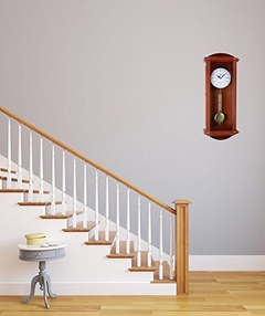 Reloj De Pared De Péndulo De Madera Hermosa - Danielle's Store