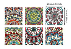 Hoyoyo - 12 Pegatinas De Mosaico Para Azulejos Y Azulejos - comprar online