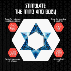 Cubo Mágico Shashibo, Con 36 Imanes, Hasta 70 Formas - comprar online