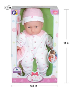 Muñeco Bebe 11 Pulgadas Lavable Para Niños De 18 Meses - tienda online
