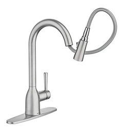 Moen 87233brb Adler - Grifo De Cocina De Arco Alto en internet