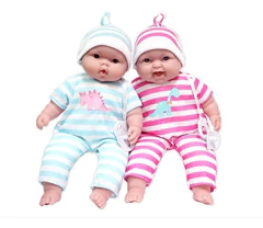 Cuddle Babies, Muñeca Suave De 13.0 En Para Bebé, Clasico