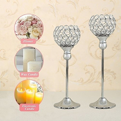 Candelabros De Boda, Decorativo, Juego De 2 - Danielle's Store