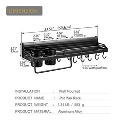 Estante Multifuncional Para Colgar En La Pared - tienda online