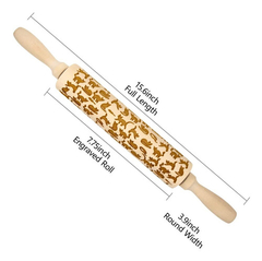 Rodillos Jsy Para Hornear Gatos Patrón En Relieve Rollin... - comprar online