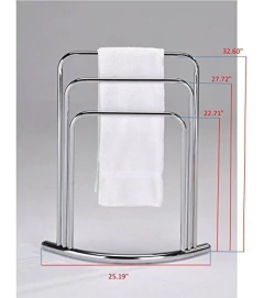 Soporte Para Toallero Con Acabado Cromado - tienda online