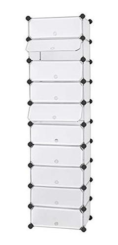 Organizador De Zapateros De 10 Niveles,platico