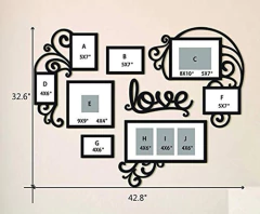 Juego De Marcos De Fotos Para Decoración Del Hogar - comprar online