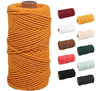 Cordón De Macramé Mostaza De 3 Mm X 109 Yardas