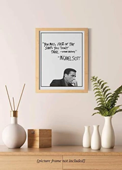 Imagen de Cartel De La Cita Motivacional De Michael Scott